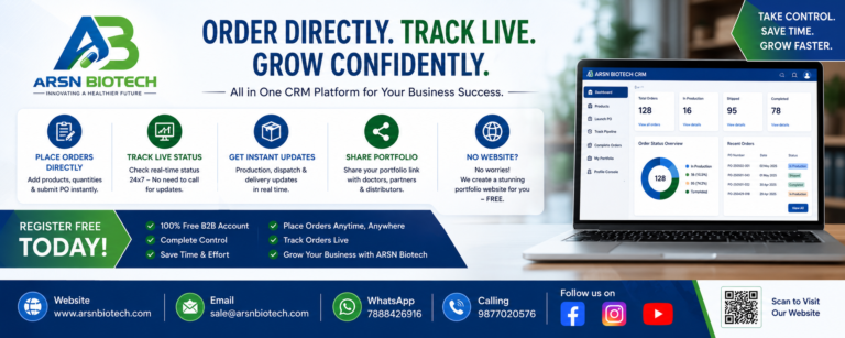 Take Complete Control of Your Business with the ARSN Biotech Client Portal